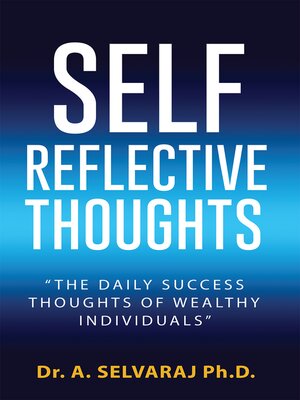 cover image of Self Reflective Thoughts